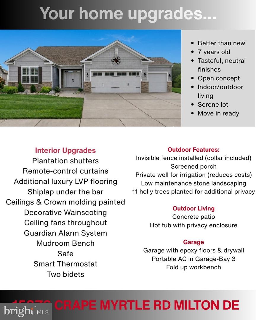 15376 CRAPE MYRTLE Rd MILTON, DE 19968